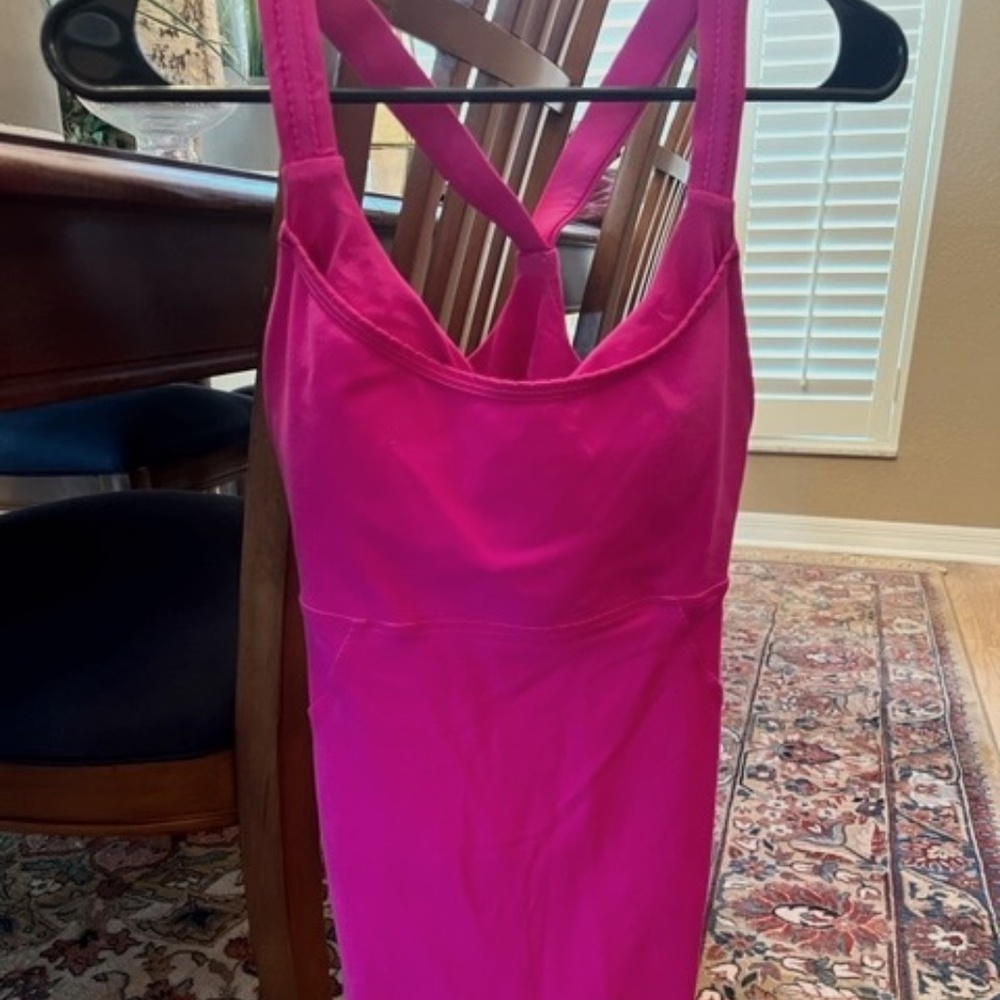 LULULEMON Pink Tank Size 8